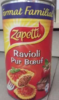 Ravioli pur Bœuf sauce tomate cuisinée