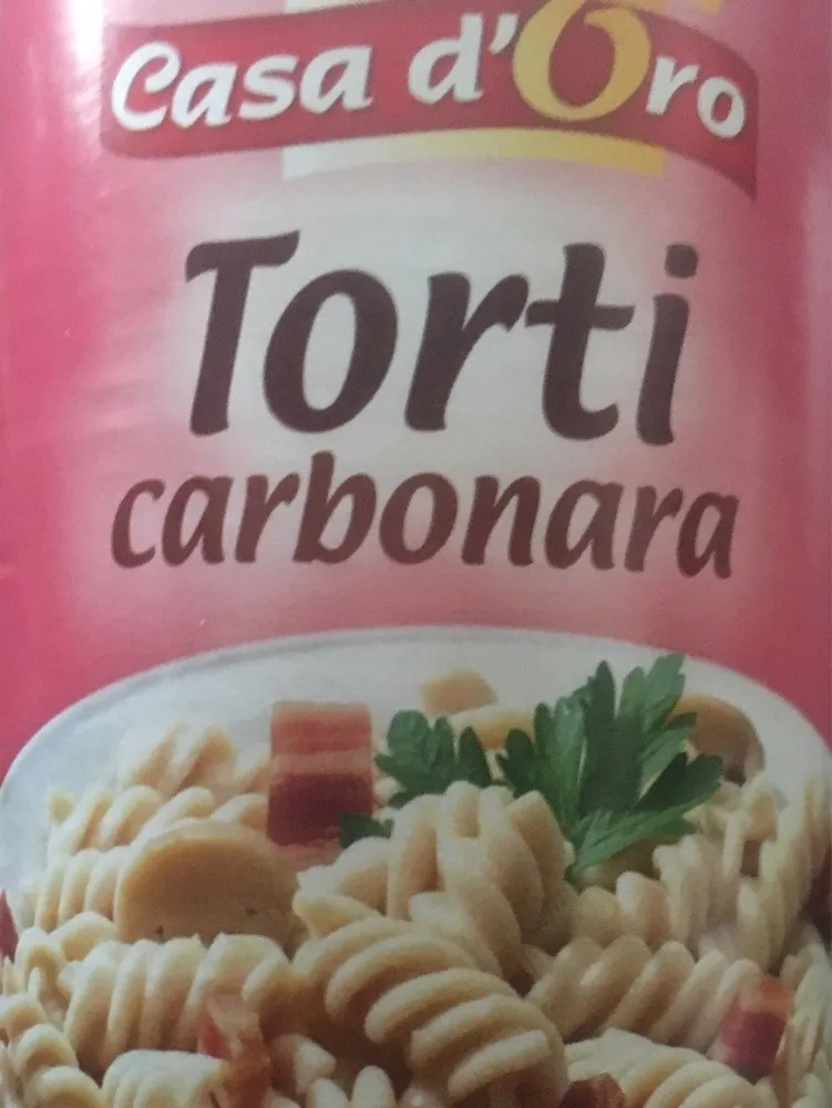 Torti carbonara