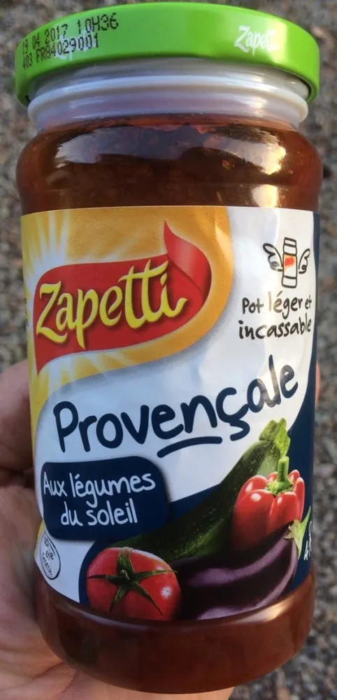 Sauce provençale aux légumes du soleil