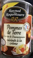Pommes de Terre Carottes & Champignons cuisinés à la crème