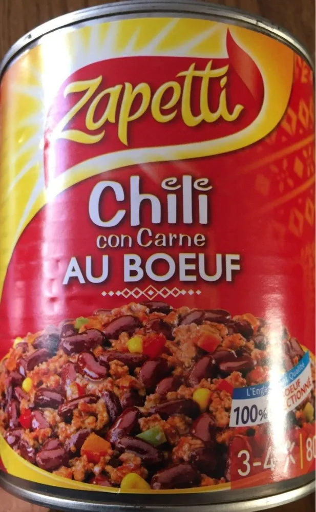 Chili con carne au bœuf