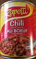 Chili con carne au bœuf