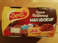 Zapetti sauce italienne max de boeuf