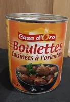 Boulettes Cuisinées à l'orientale
