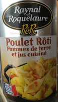 Poulet Rôti - Pommes de terre et Jus Cuisiné