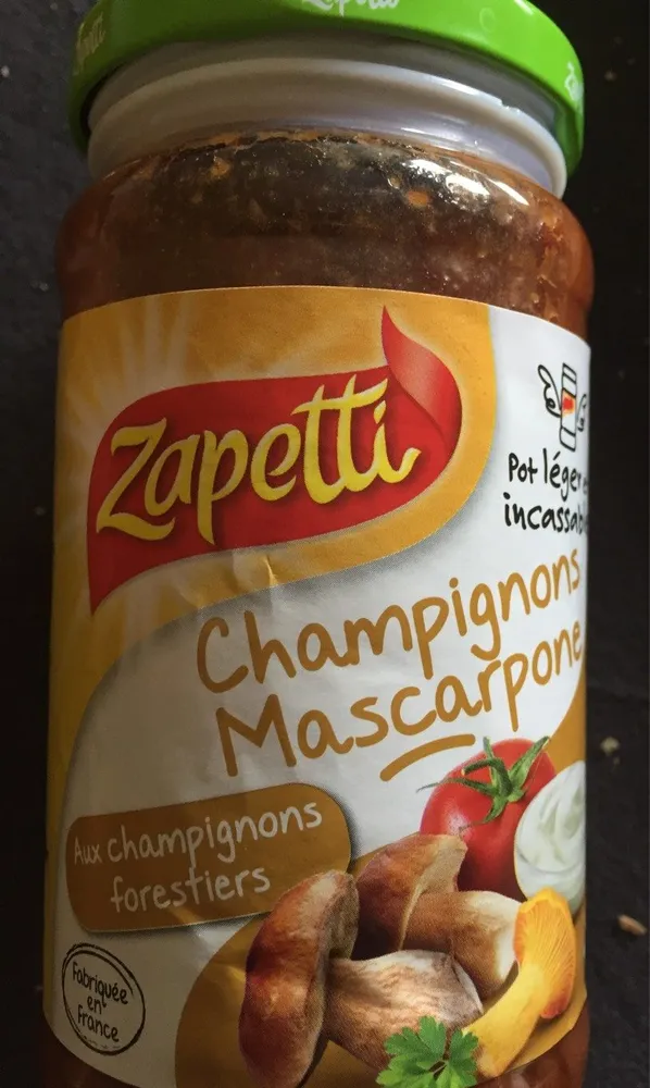 Champignons mascarpone