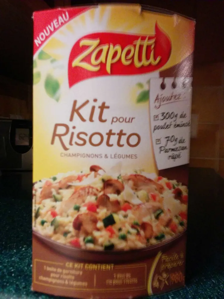 Kit pour Risotto Champignons et Légumes