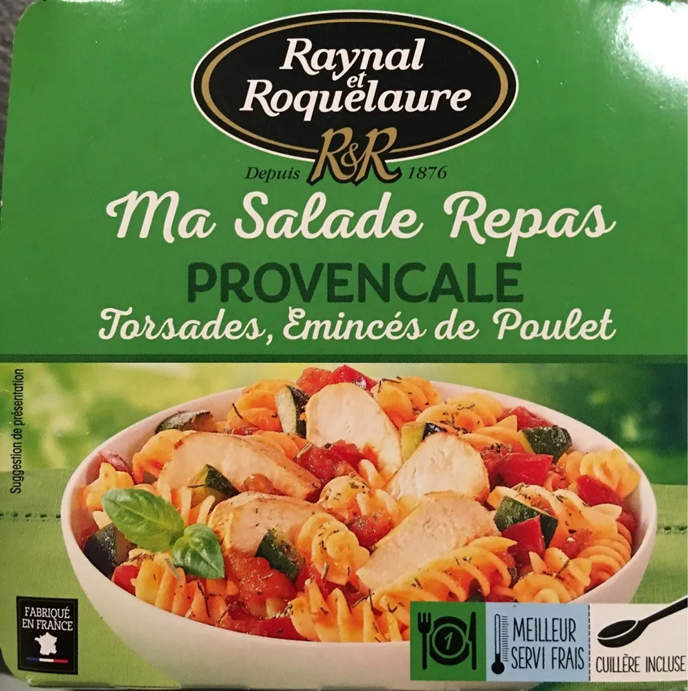Ma salade repas Provençale