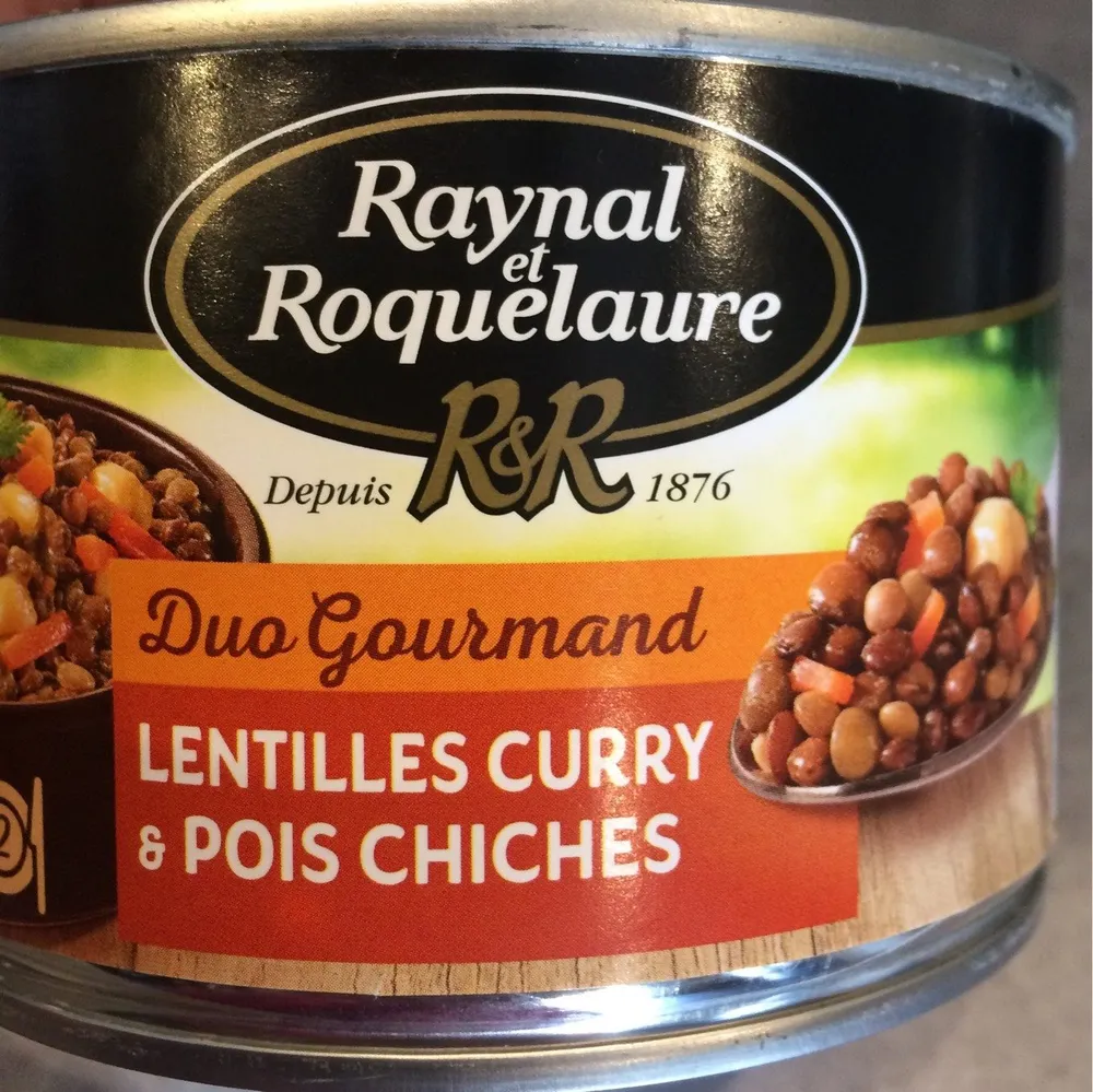 Légumes Curry & Pois Chiches