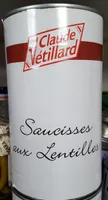 Saucisses aux lentilles