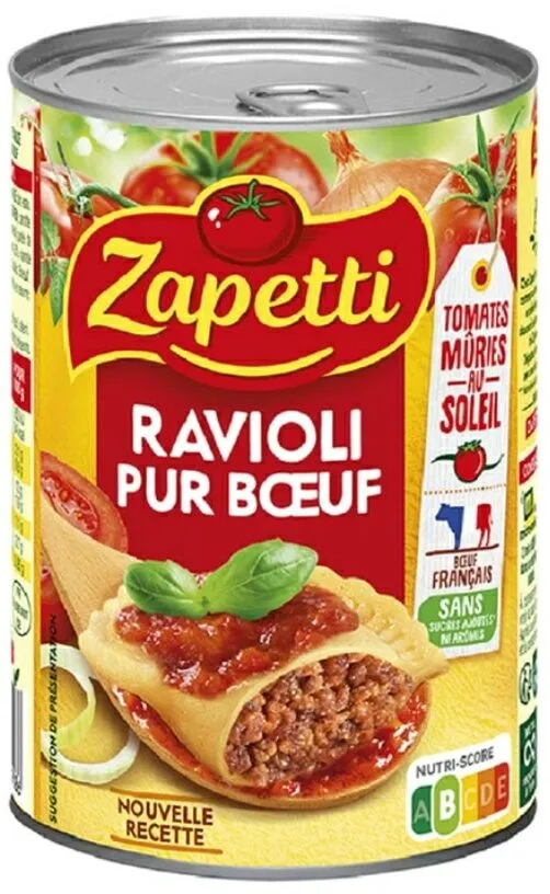 Ravioli pur bœuf