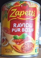 Ravioli pur boeuf français