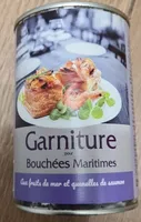 Garniture pour bouchées maritime
