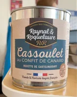 Cassoulet au confit de canard, recette de castelnaudary