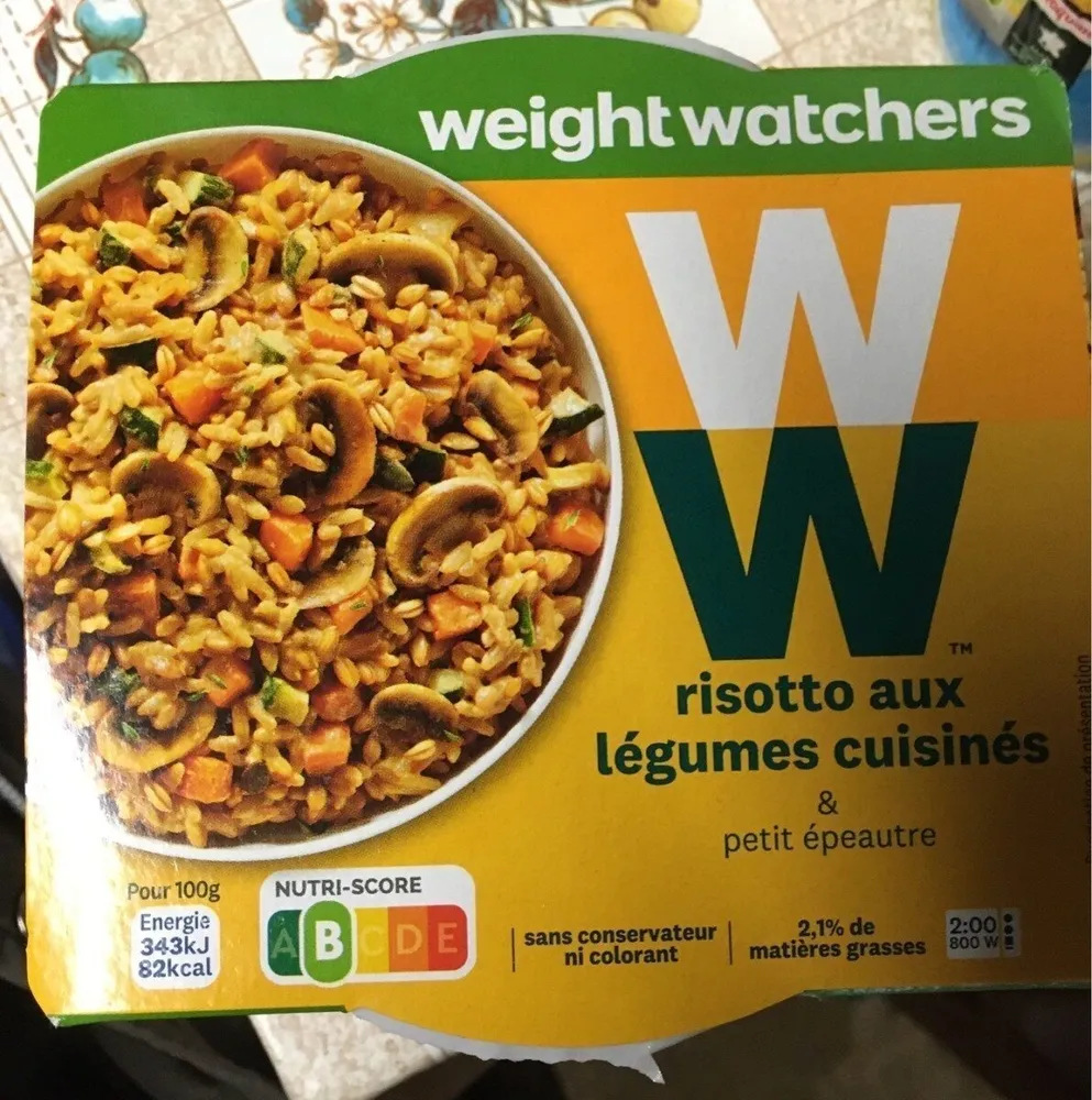 Risotto aux légumes cuisinés