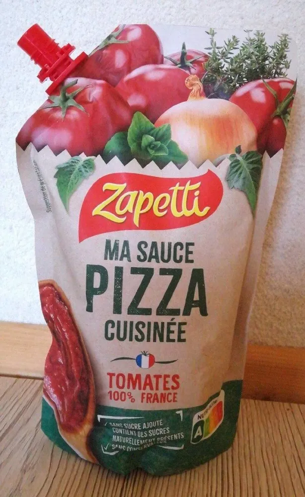 Ma sauce pizza cuisinée