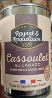 Cassoulet au canard cuisiné avec ses haricots lingots