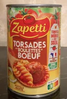 Torsades aux boulettes de boeuf