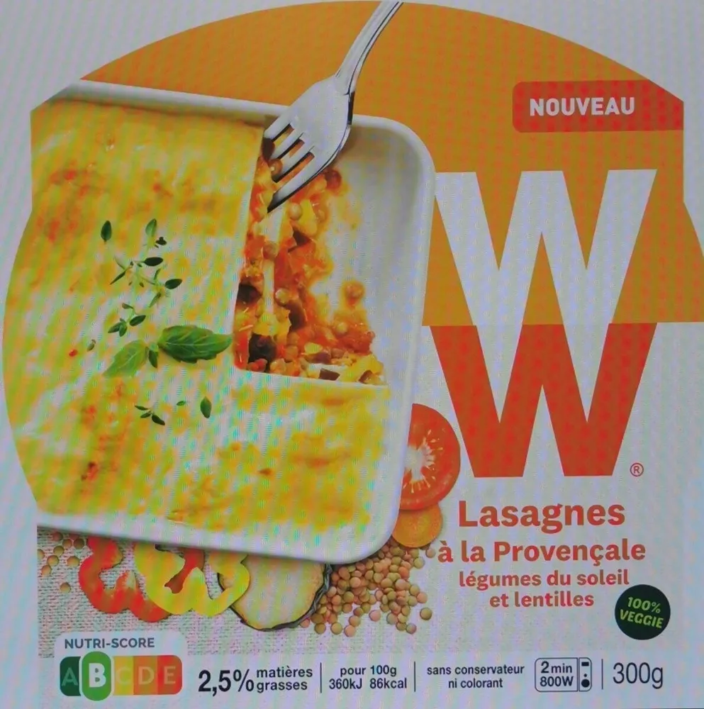 Lasagnes à la provençale
