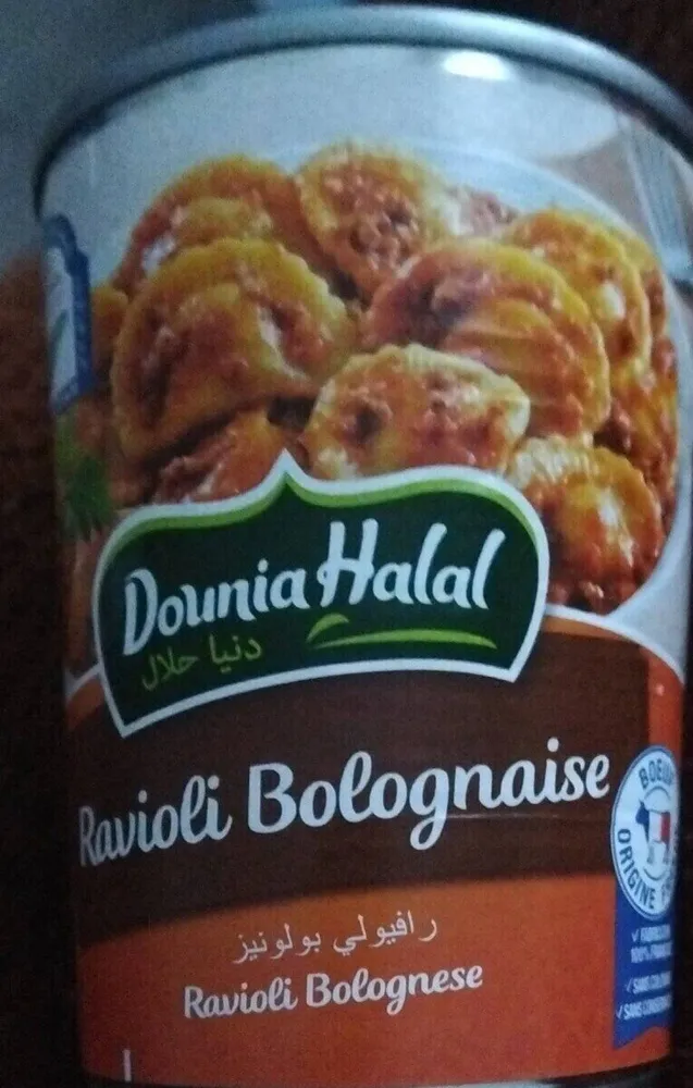 Dounia Halal Ravioli bolognaise