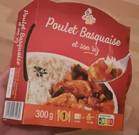 Poulet Basquaise et son riz