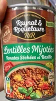 Lentilles mijotées