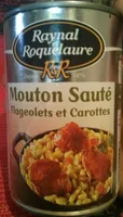 Mouton Sauté Flageolets Verts et Carottes