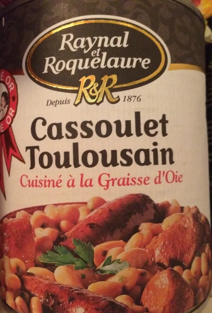 Cassoulet Toulousain cuisiné à la Graisse d'Oie