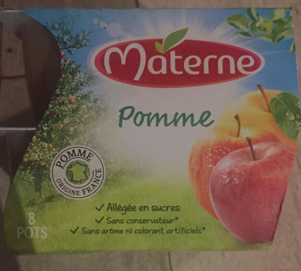 Pack 8X100G Pomme Naturelle Simple & Vrai