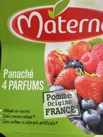 Coupelles Materne Panaché Fruits Rouges