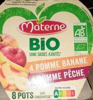 Compotes Bio sans sucres ajoutés