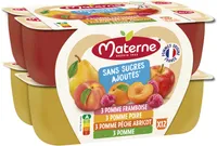 Compotes Coupelles Multivariétés Fruits Jaunes