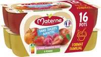 Pomme Framboise Fraise SSA 16 pots