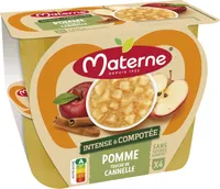 Compote sans sucres ajoutés Pomme-cannelle