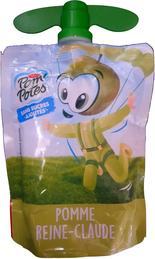 Pom’Potes Pomme Reine-Claude sans sucres ajoutés