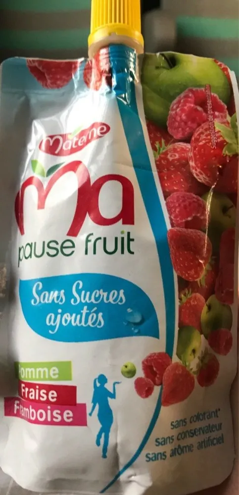Compote Pomme Fraise Framboise