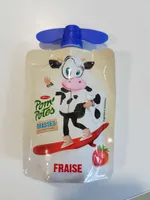 Pom potes brassés aux fruits mixés fraise