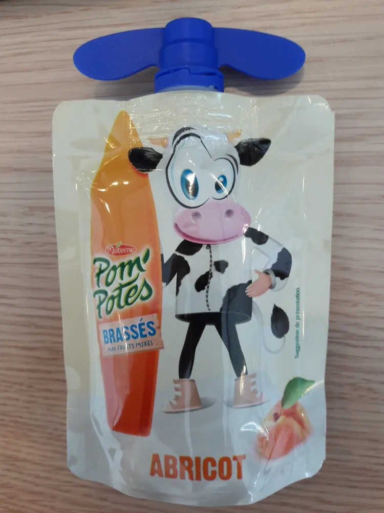 Pom'Potes Brassés Abricot