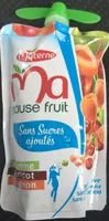 Ma pause fruit sans sucres ajoutes pomme abricot brugnon