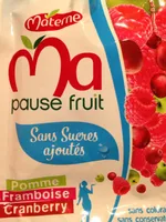 Ma pause Fruit Pomme Framboise Cranberry