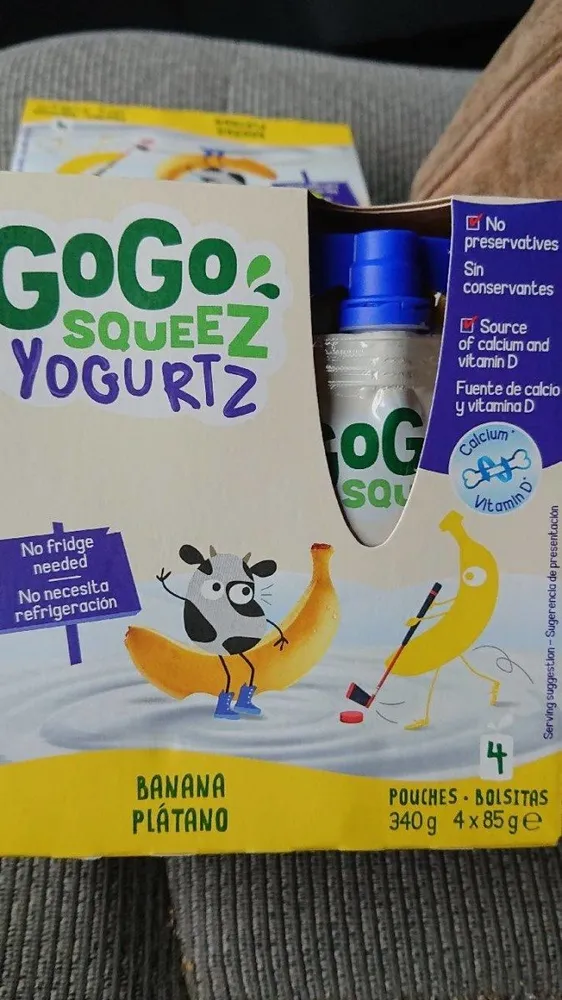 Gogo squeez yogurtz