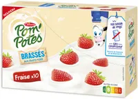 POM'POTES BRASSES Fraise 10x85g