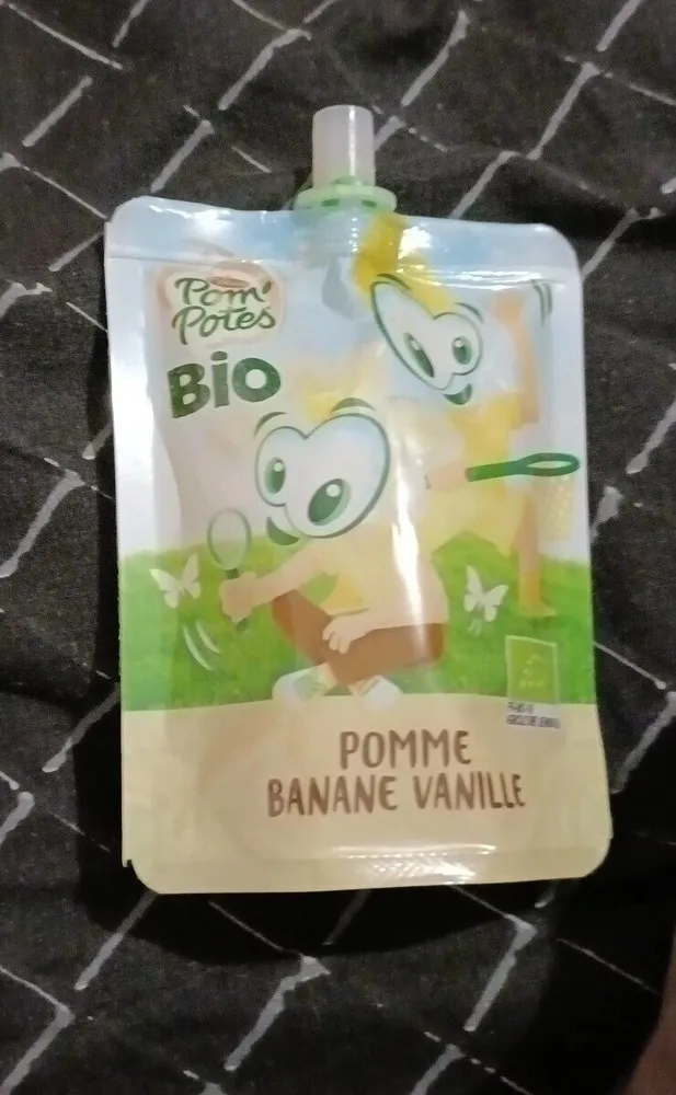 Pom'Potes pommes vanille banane