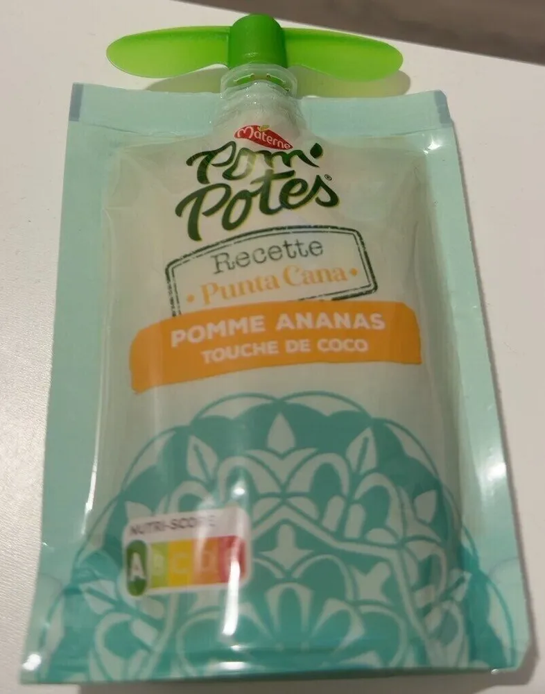 pompote pomme ananas touche de coco