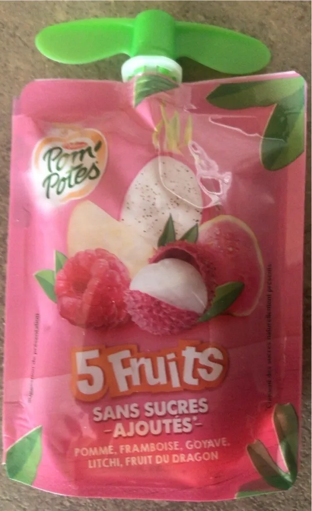 Pom’Potes 5 fruits