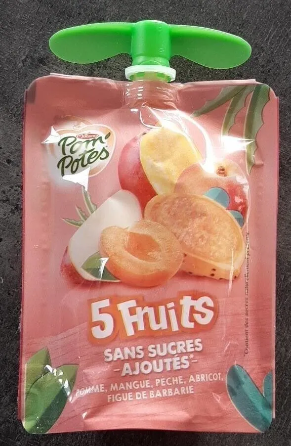 Pom'potes pomme mangue abricot peche figue