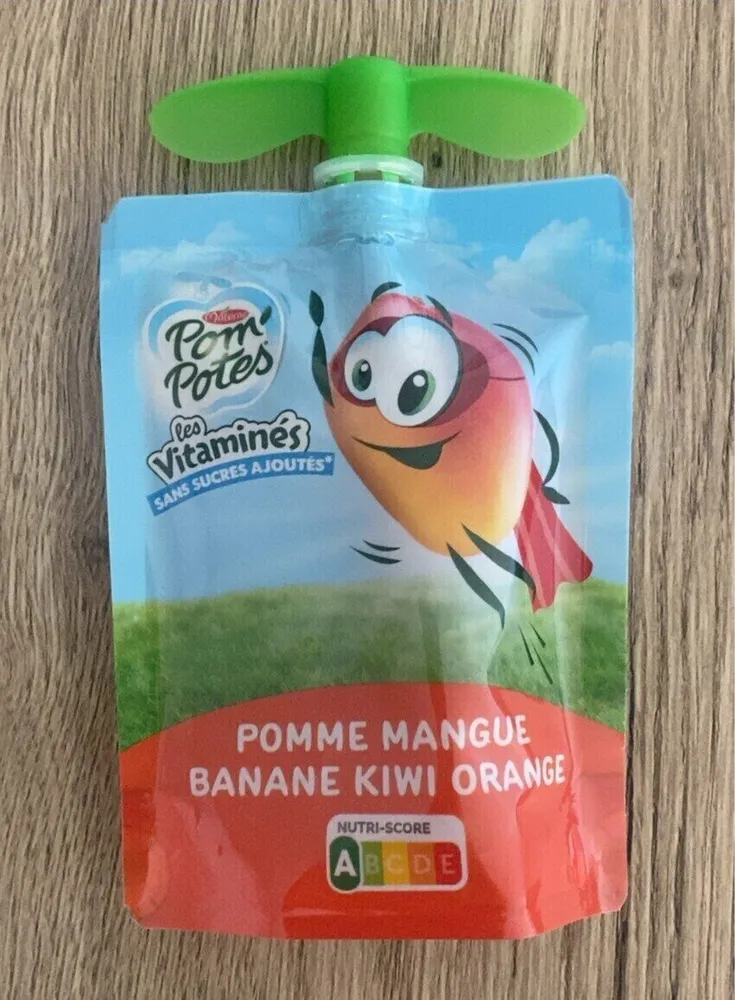 Pom'Potes pomme/mangue/banane/kiwi/orange