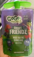 Fruit Friendz Maçã Frutos Vermelhos Puré de Fruta