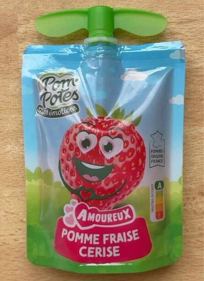 AMOUREUX POMME FRAISE CERISE