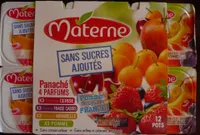 Panaché 4 parfums (cerise, fraise cassis, mirabelle, pomme)